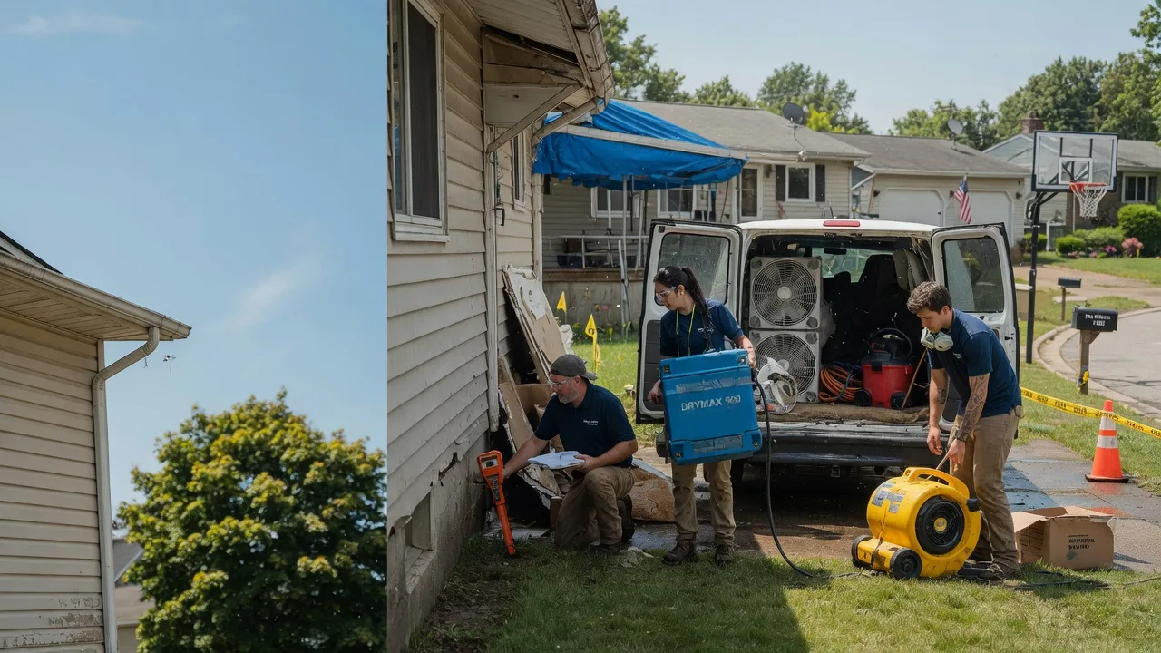 Ceiling Leak Cleanup in Childwold, NY near me